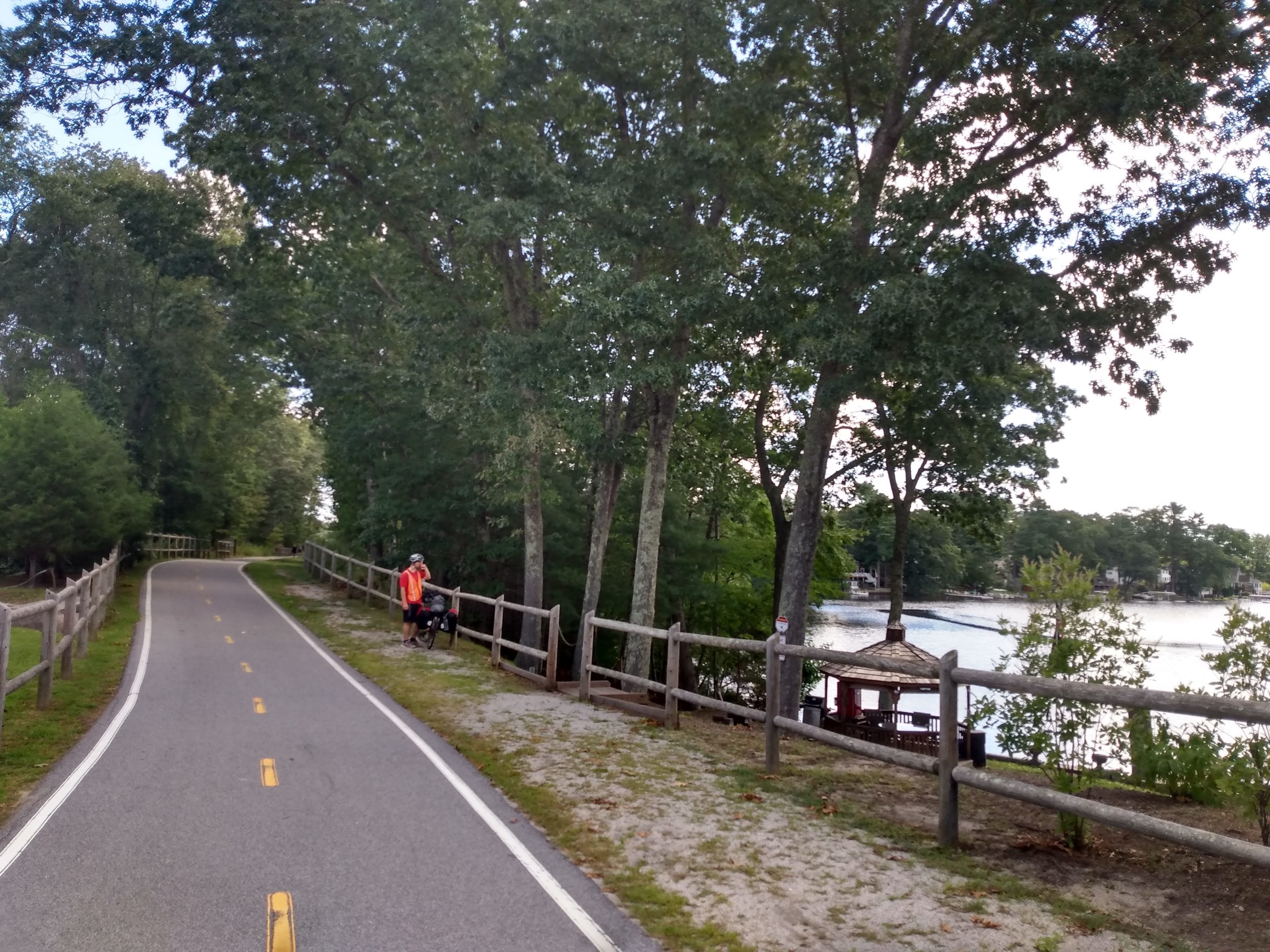 More views of waterways along the Washington Secondary Rail Trail