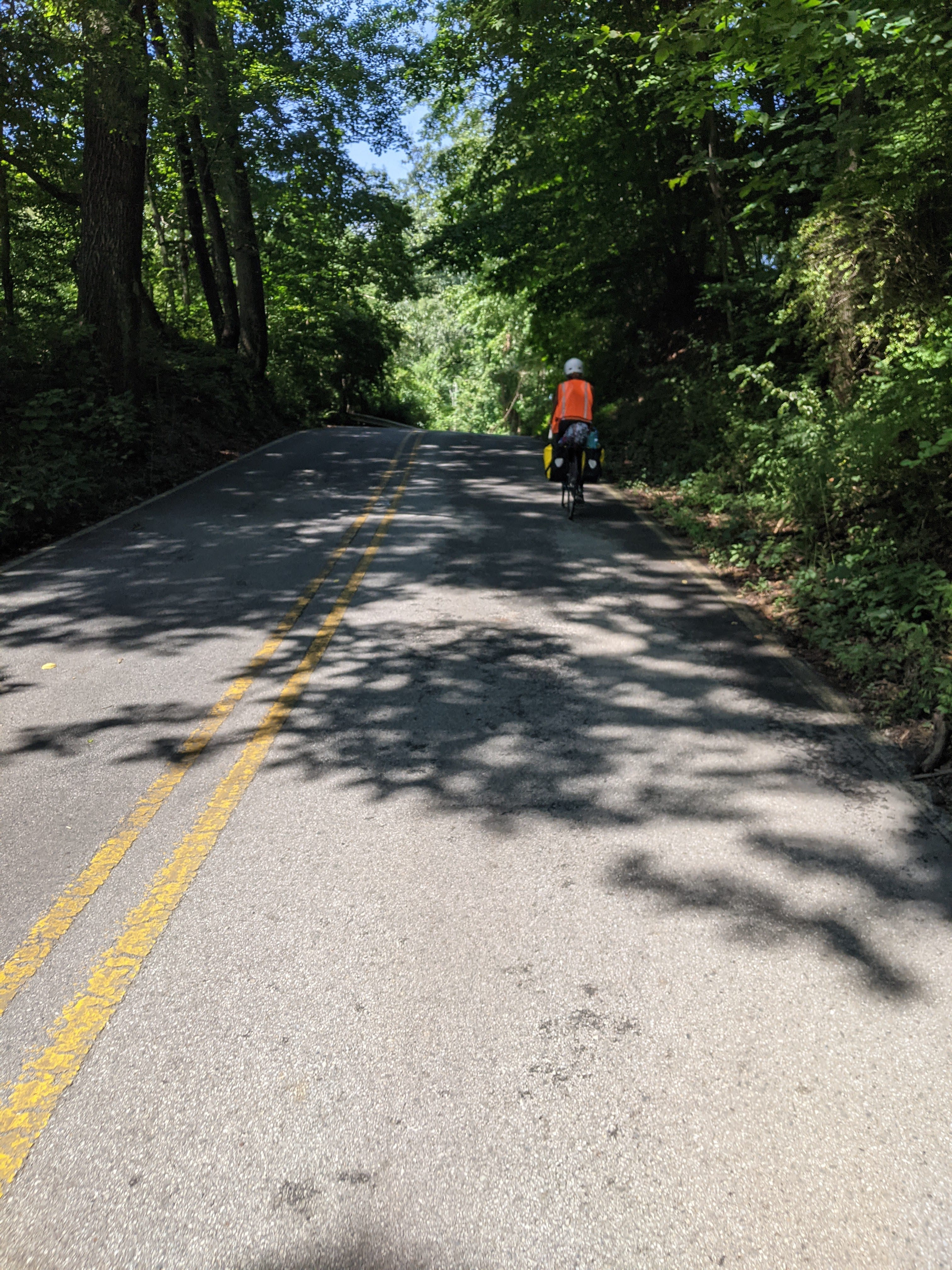 Bicyce Route L has plenty of hills compared to most of the riding in our area.